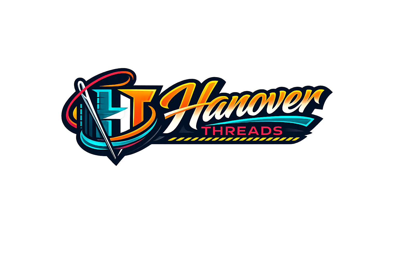 Colorful Hanover Threads logo
